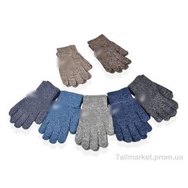 Фотография Перчатки для детей Зима F204 mix (12 шт. р.сетка 3-6) "KUINH" недорого оптом от прямого поставщика