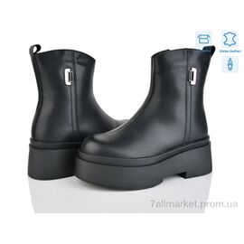 Черевики жіночі стильні Зима 4203-RF9005 (8 пар р.36-41) "Мир" недорого оптом від прямого постачальника