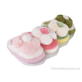 Тапки жіночі для будинку Зима L632 mix (12 пар р.36-41) "SANLIN 2" недорого оптом від прямого постачальника