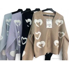 Кофта жіноча Весна/осінь 83 mix (4 шт. р.сітка46-50) "Шик-Шок" недорого оптом від прямого постачальника