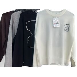 Кофта жіноча Весна/осінь 004 mix (4 шт. р.сітка46-50) "Шик-Шок" недорого оптом від прямого постачальника