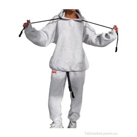 Фотография Спортивный костюм женский Весна/осень 810 grey (4 шт. р.сетка 46-50) "Шик-Шок" недорого оптом от прямого поставщика