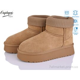 Фотография Угги женские утепленные зима OQ012-2 (8 пар р.36-41) "Dageni" недорого оптом от прямого поставщика