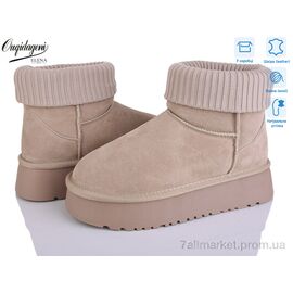 Фотография Угги женские утепленные зима OQ012-3 (8 пар р.36-41) "Dageni" недорого оптом от прямого поставщика