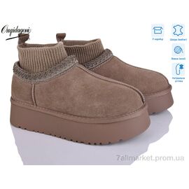 Уггі жіночі утеплені Зима OQ009-4 (8 пар р.36-41) "Dageni" недорого оптом від прямого постачальника