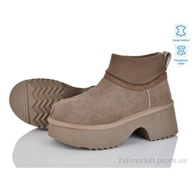 Фотография Угги женские утепленные зима 5826-471 (6 пар р.36-41) "Бабочка-Mengfuna-AESD" недорого оптом от прямого поставщика