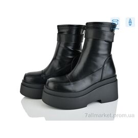 Черевики жіночі стильні Зима 4216-D732 (6 пар р.36-40) "Мир" недорого оптом від прямого постачальника