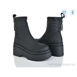 Черевики жіночі стильні Зима 4216-D733-25 (6 пар р.36-40) "Мир" недорого оптом від прямого постачальника