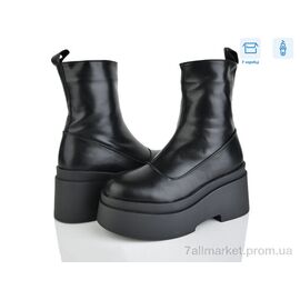 Черевики жіночі стильні Зима 4216-D735 (6 пар р.36-40) "Мир" недорого оптом від прямого постачальника