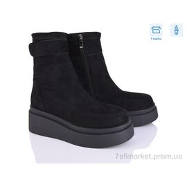 Черевики жіночі стильні Зима 4216-D782-1 (6 пар р.36-40) "Мир" недорого оптом від прямого постачальника