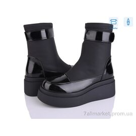 Черевики жіночі стильні Зима 4216-D782-05 (6 пар р.36-40) "Мир" недорого оптом від прямого постачальника