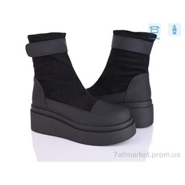 Фотография Ботинки женские стильные зима 4216-D782-025 (6 пар р.36-40) "Мир" недорого оптом от прямого поставщика