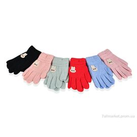 Фотография Перчатки для детей Зима 1034 mix (12 шт. р.сетка One size) "PAIDI" недорого оптом от прямого поставщика