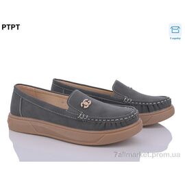 Мокасини жіночі демісезонні Весна/осінь W2301-3 (8 пар р.37-42) "PTPT" недорого оптом від прямого постачальника