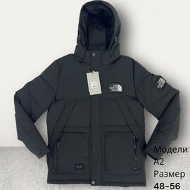 Фотография Куртка мужская зимняя A2 black р.48-56 "Hai" недорого оптом от прямого поставщика