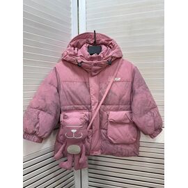 Фотография Куртка детская демисезонная на девочку 8857 pink р.100-140 "Major" недорого оптом от прямого поставщика