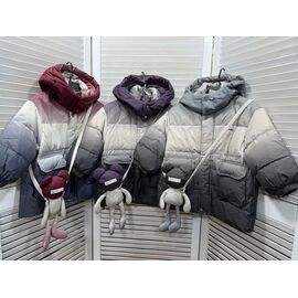 Фотография Куртка детская демисезонная на девочку 8860 grey р.90-130 "Major" недорого оптом от прямого поставщика