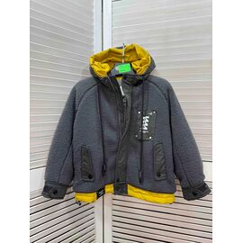 Фотография Куртка детская демисезонная на девочку 24087 grey р.8-12 "Major" недорого оптом от прямого поставщика