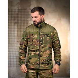 Фотография Кофта мужская M31 khaki р.S-2XL "Max-T" недорого оптом от прямого поставщика