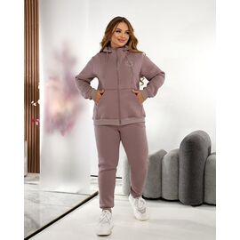 Костюм спортивний жіночий 6071 powder р.50-56 "OSKA" недорого оптом від прямого постачальника
