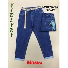 Фотография Джинсы женские 3879-3 blue р.32-42 "Vidlyry" недорого оптом от прямого поставщика