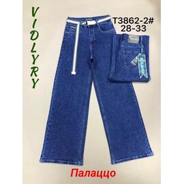 Фотография Джинсы женские 3862-2 blue р.28-33 "Vidlyry" недорого оптом от прямого поставщика