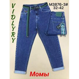 Фотография Джинсы женские 3876-3 blue р.32-42 "Vidlyry" недорого оптом от прямого поставщика