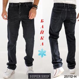 Джинси чоловічі 25112H black р.30-40 "Vitions" недорого оптом від прямого постачальника