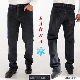 Джинси чоловічі 25113H black р.32-42 "Vitions" недорого оптом від прямого постачальника