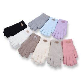 Фотография Перчатки детские унисекс 1849 mix р.10-12 "KH clothes" недорого оптом от прямого поставщика