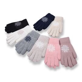 Фотография Перчатки утеплённые женские 7169 mix р.S-L "KH clothes" недорого оптом от прямого поставщика