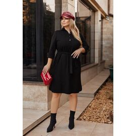 Фотография Платье женское 873 black р.50-54 "Potok" недорого оптом от прямого поставщика