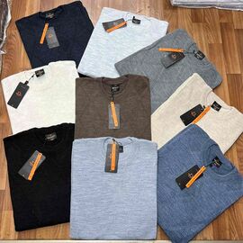 Фотография Свитер мужской 75-510-1 d.grey р.3XL-5XL "Vip Stendo" недорого оптом от прямого поставщика