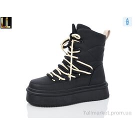 Фотография Ботинки женские стильные зима LX9-06-1 (8 пар р.36-41) "Lilin" недорого оптом от прямого поставщика