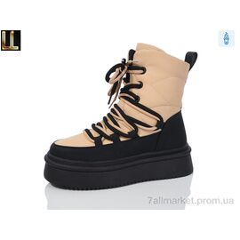 Фотография Ботинки женские стильные зима LX9-06-71 (8 пар р.36-41) "Lilin" недорого оптом от прямого поставщика