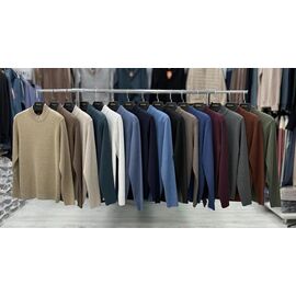 Фотография Свитер мужской VS1655 white р.M-2XL "Vip Stendo" недорого оптом от прямого поставщика