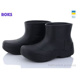 Чоботи жіночі зручні Весна/осінь Progress 960 чорний (8 пар р.37-41) "Roks" недорого оптом від прямого постачальника