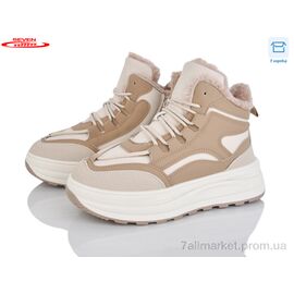 Кросівки жіночі модні Зима 777-2608 (8 пар р.36-41) "Seven" недорого оптом від прямого постачальника