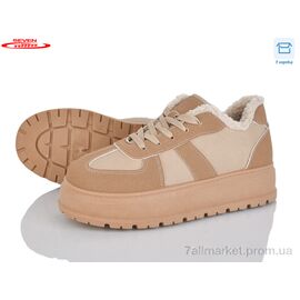 Уггі жіночі утеплені Зима 777-2613 (8 пар р.36-41) "Seven" недорого оптом від прямого постачальника