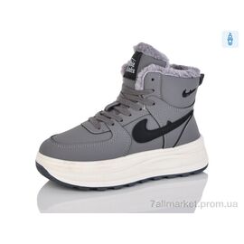 Фотография Ботинки женские стильные зима HK9022-3 (8 пар р.36-41) "DaFuYuan" недорого оптом от прямого поставщика