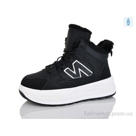 Фотография Ботинки женские стильные зима HK9025-1 (8 пар р.36-41) "DaFuYuan" недорого оптом от прямого поставщика