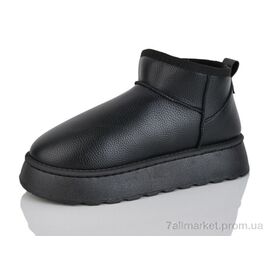 Уггі чоловічі утеплені Зима D69 black (8 пар р.41-44) "YiYi" недорого оптом від прямого постачальника