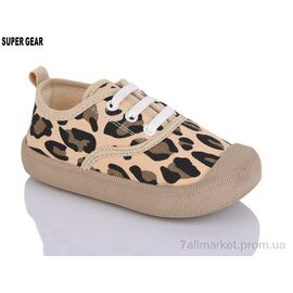 Фотография Кроссовки детские модные Весна/осень 01-217 yellow (12 пар р.23-28) "Super Gear" недорого оптом от прямого поставщика