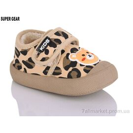 Фотография Кроссовки детские модные зима 01-229 yellow (12 пар р.20-25) "Super Gear" недорого оптом от прямого поставщика