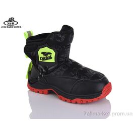 Фотография Дутики детские утепленные зима SG0766-1 black-red (5 пар р.27-31) "Jibukang" недорого оптом от прямого поставщика