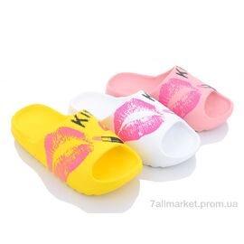 Шльопанці жіночі полегшені Літо 9020 mix (6 пар р.36-41) "Vladimir" недорого оптом від прямого постачальника