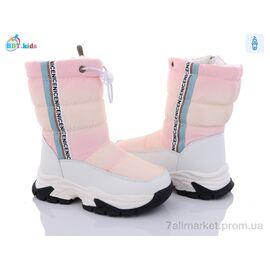 Фотография Дутики детские утепленные зима T6907-3 (8 пар р.27-32) "BBT" недорого оптом от прямого поставщика