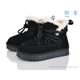 Фотография Угги детские утепленные зима 2356-7A (8 пар р.32-37) "Kajila" недорого оптом от прямого поставщика