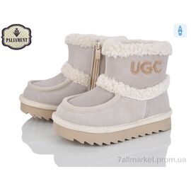 Фотография Угги детские утепленные зима B505-14 (8 пар р.27-32) "PALIAMENT" недорого оптом от прямого поставщика