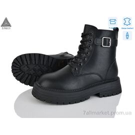 Фотография Ботинки женские стильные зима MD20-1 шкіра (8 пар р.36-40) "STILLI Group" недорого оптом от прямого поставщика